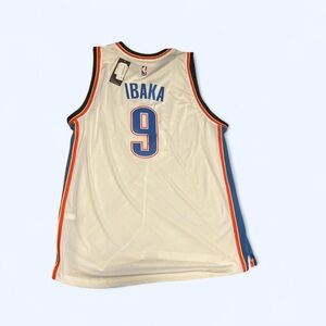 Serge Ibaka Signed OKC Thunder Jersey